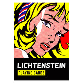 Roy Lichtenstein playing cards